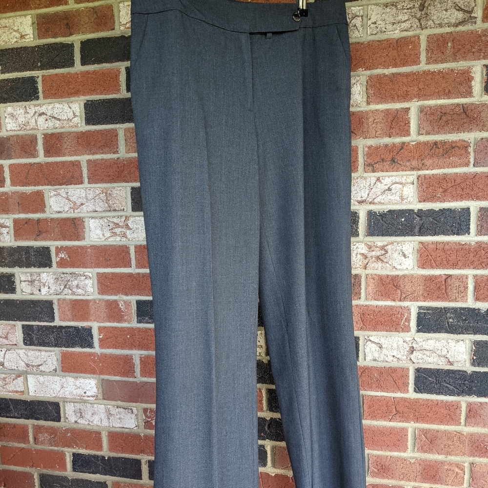 Calvin Klein Grey Trousers Classic Fit - Size 8